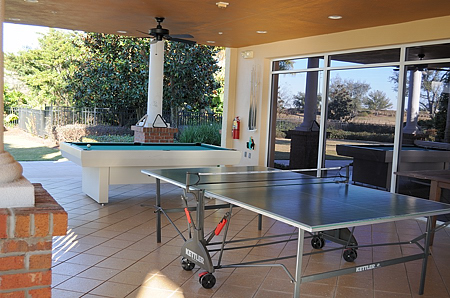 Ping Ping and Pool Table at Seven Eagles