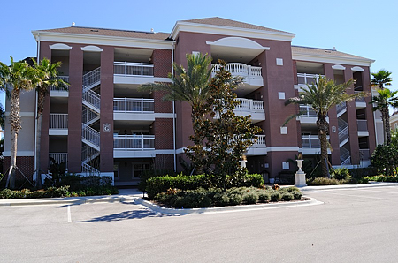 View of building from parking lot